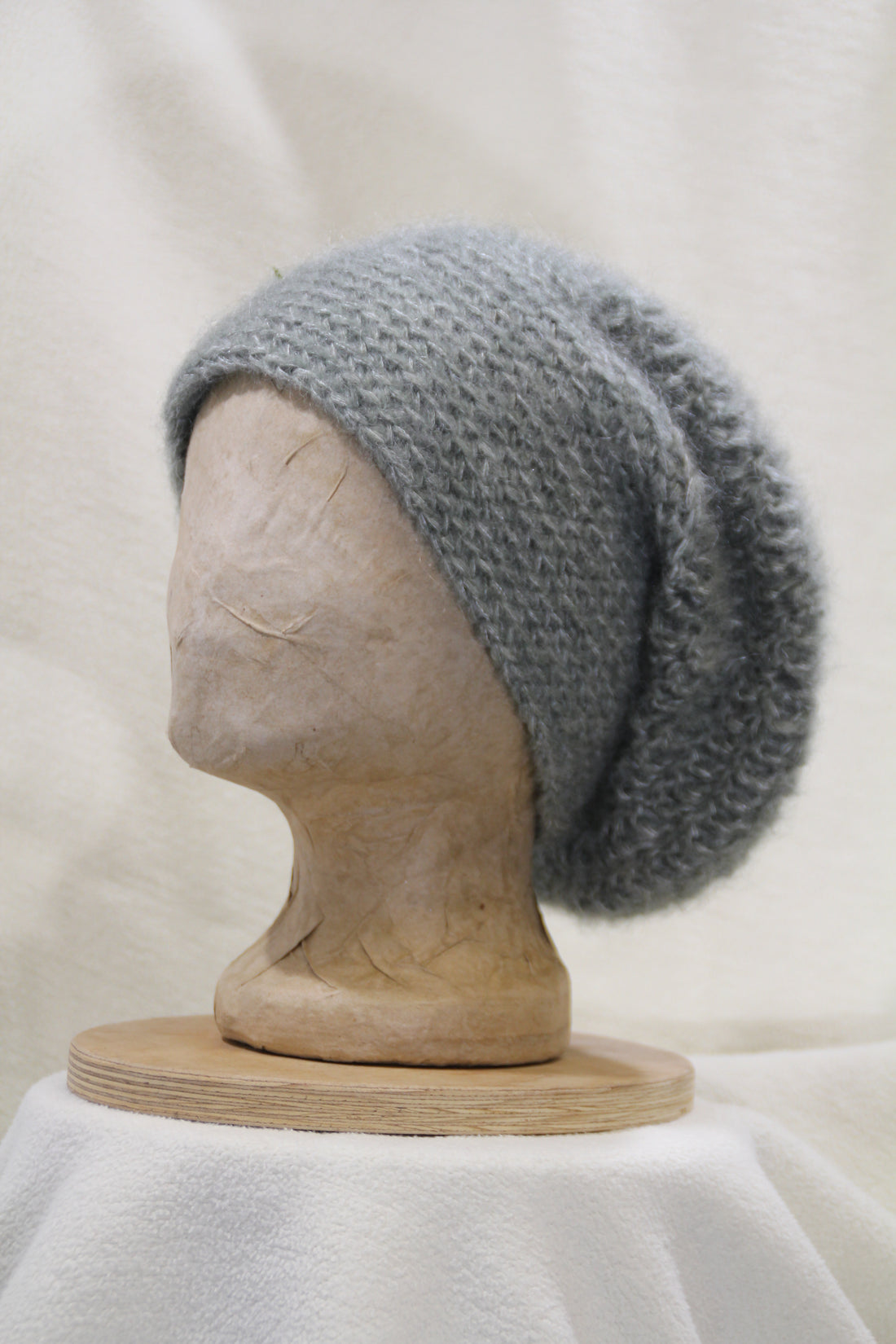 Mütze Häkelmütze Salbei