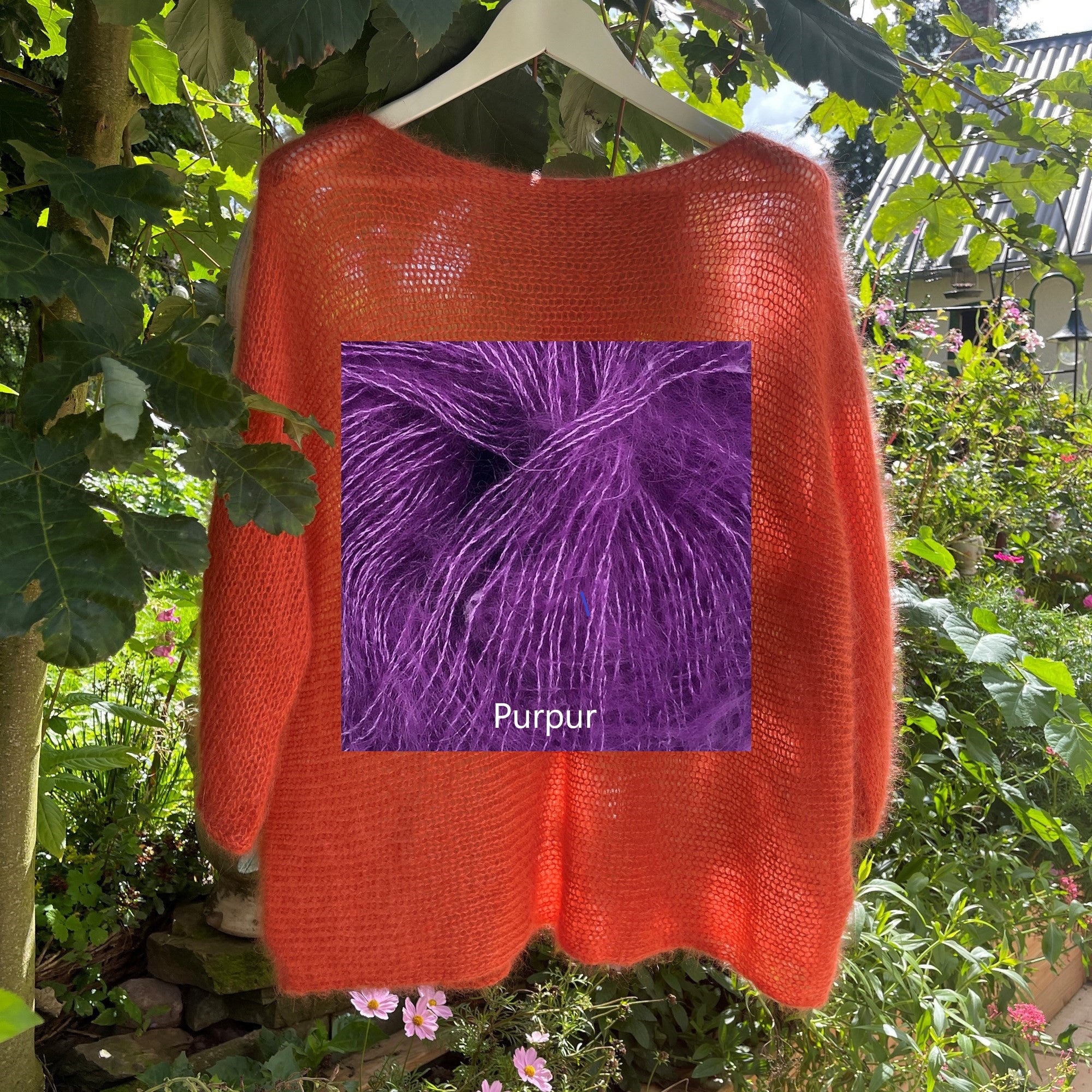 Leichter Pullover 3/4 Arm Größe II