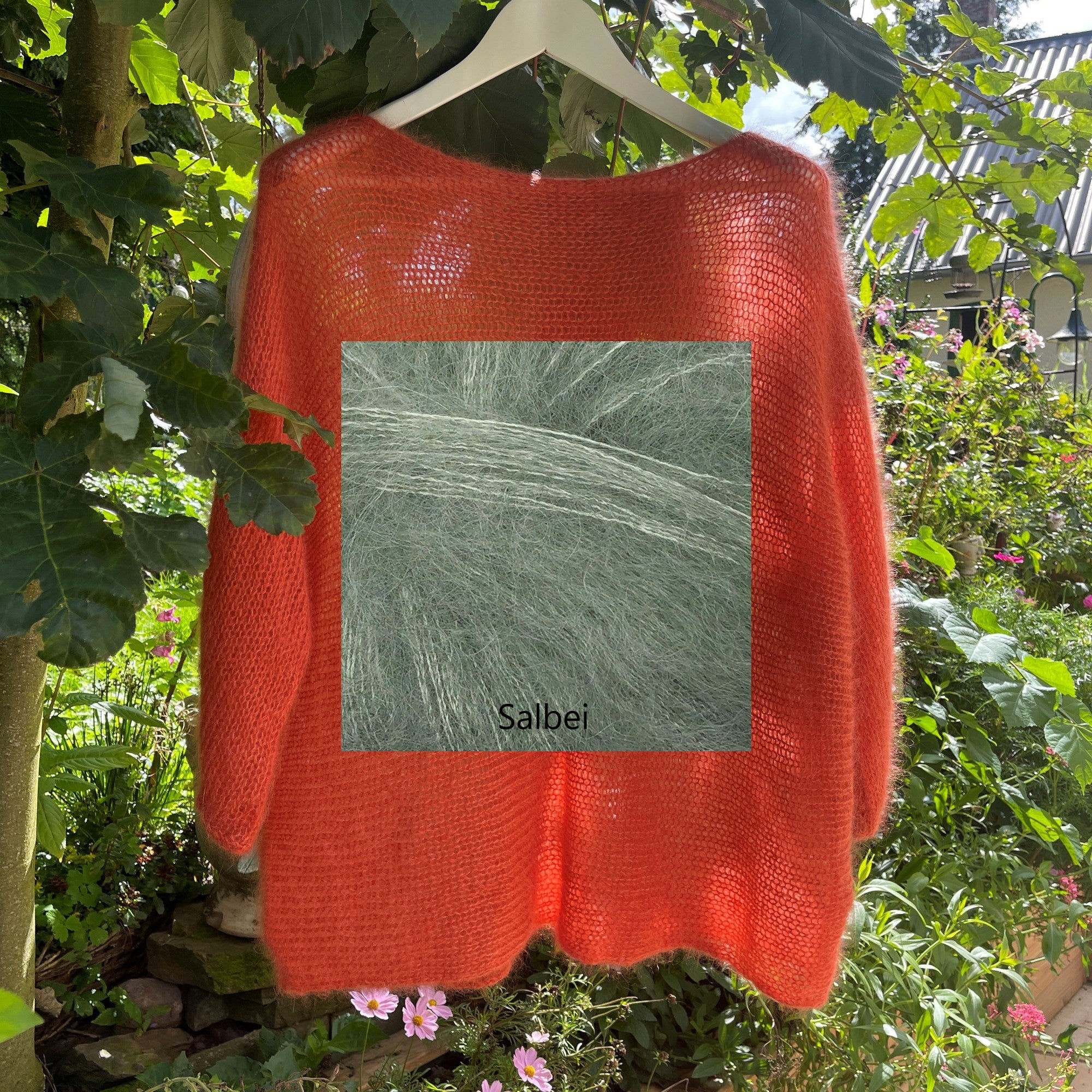 Leichter Pullover 3/4 Arm Größe II