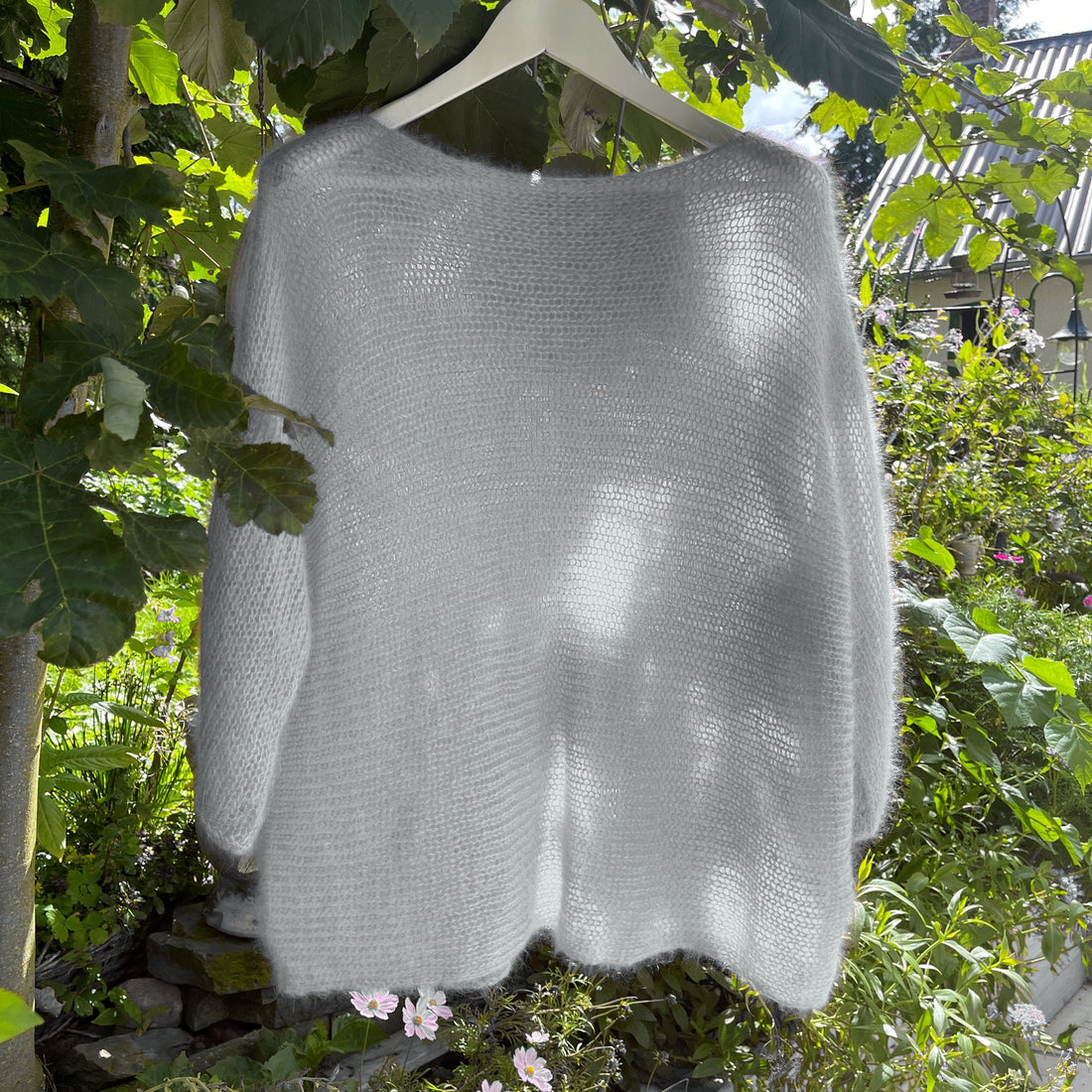 Leichter Pullover 3/4 Arm Degradé