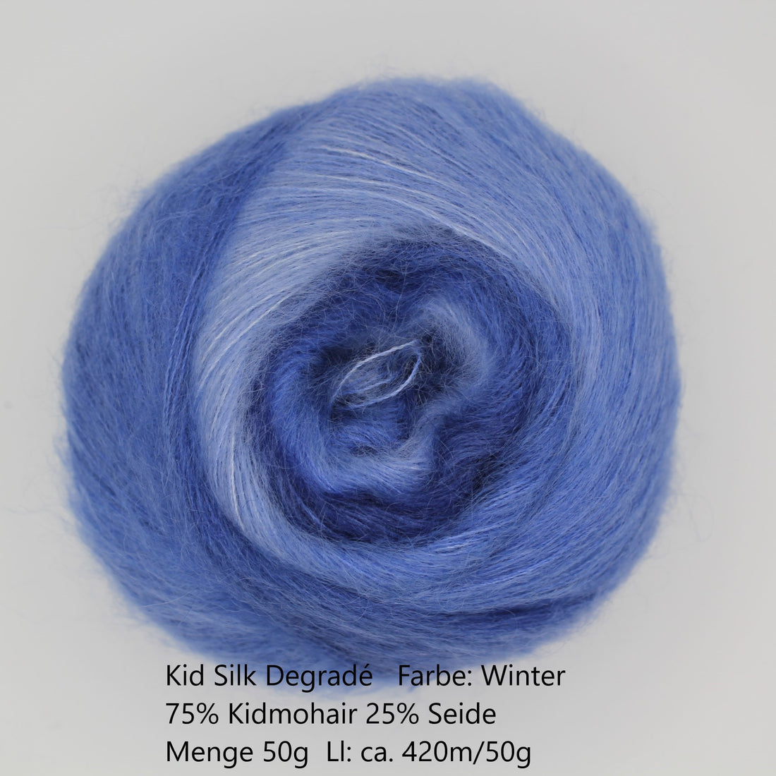 Kid Silk Degradé Garn Winter