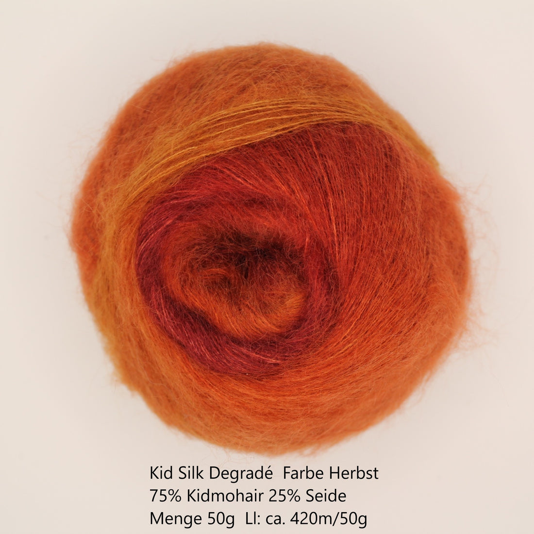Kid Silk Degradé Garn Herbst