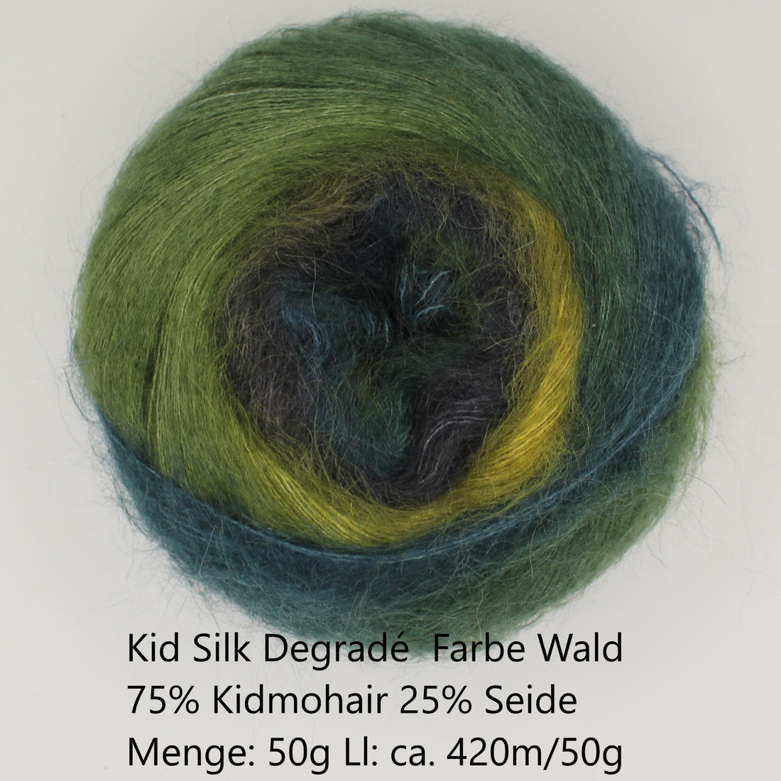Kid Silk Degradé Garn Wald