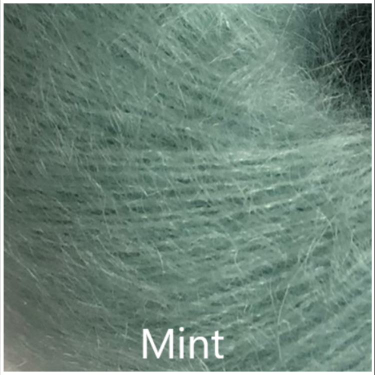 Kidmohair-Seiden Knäuel Mint