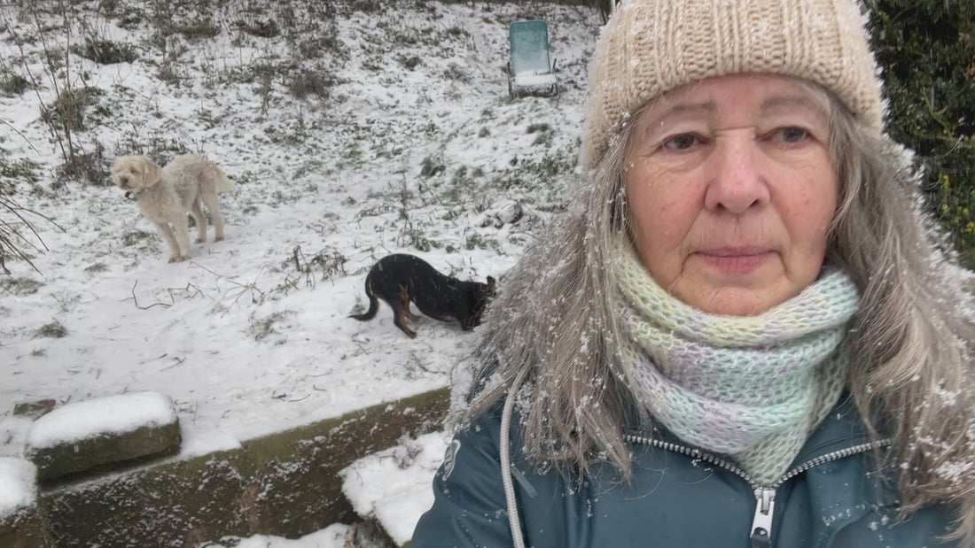 Strickmütze aus Alpaka