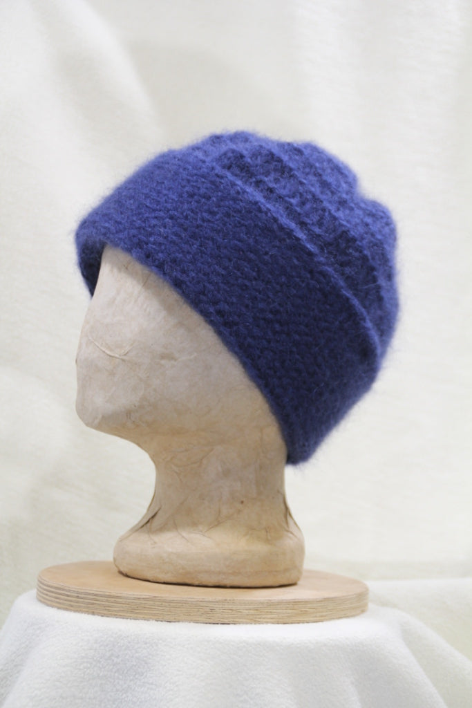 Mütze Häkelmütze Marine