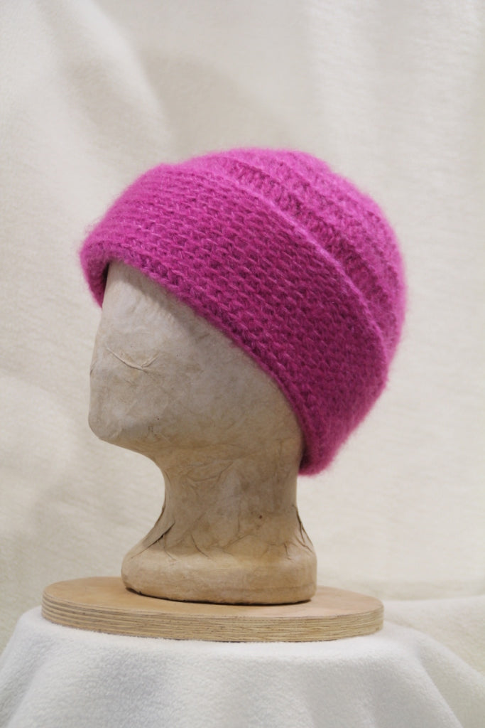Mütze Häkelmütze Hellbeere