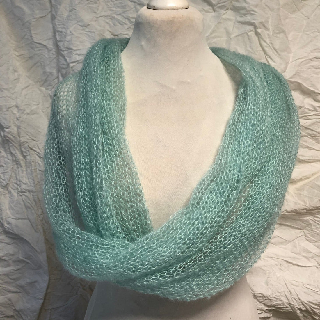 Kidmohair-Seiden Loop Mint