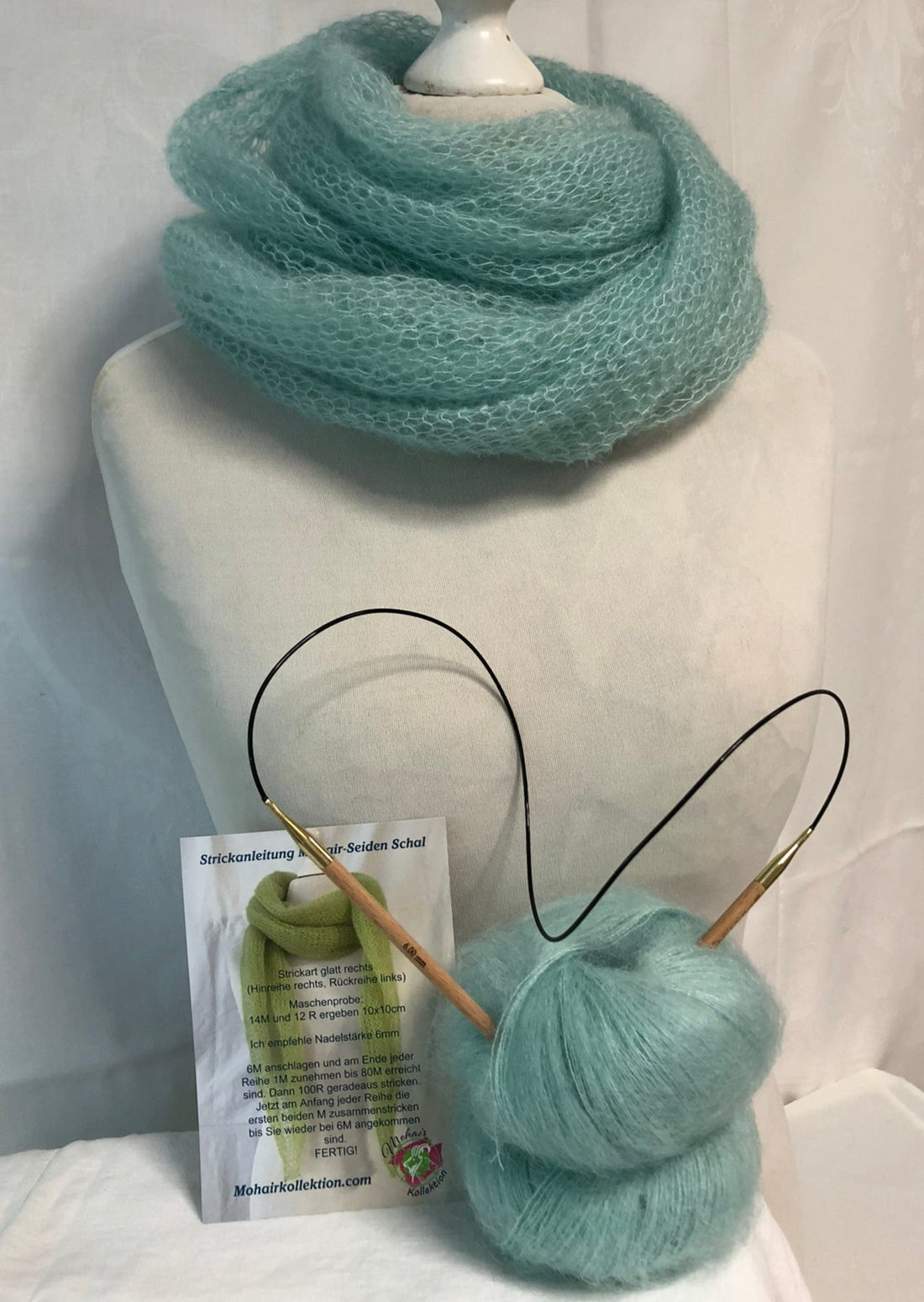 Strick-Set Loop Mint