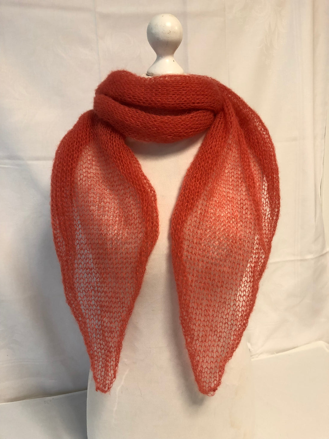 Schal Tuch Stola Kürbis