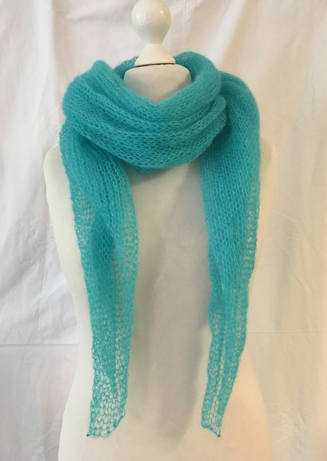 Schal Tuch Stola Türkis