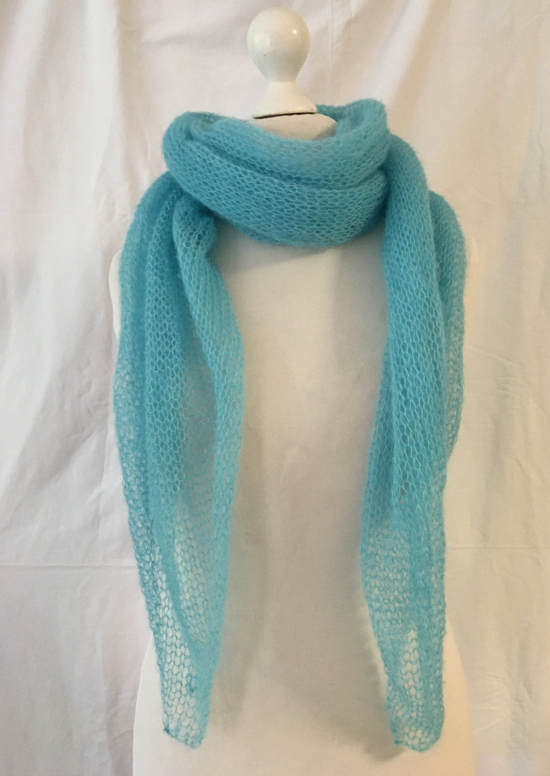 Schal Tuch Stola Eis