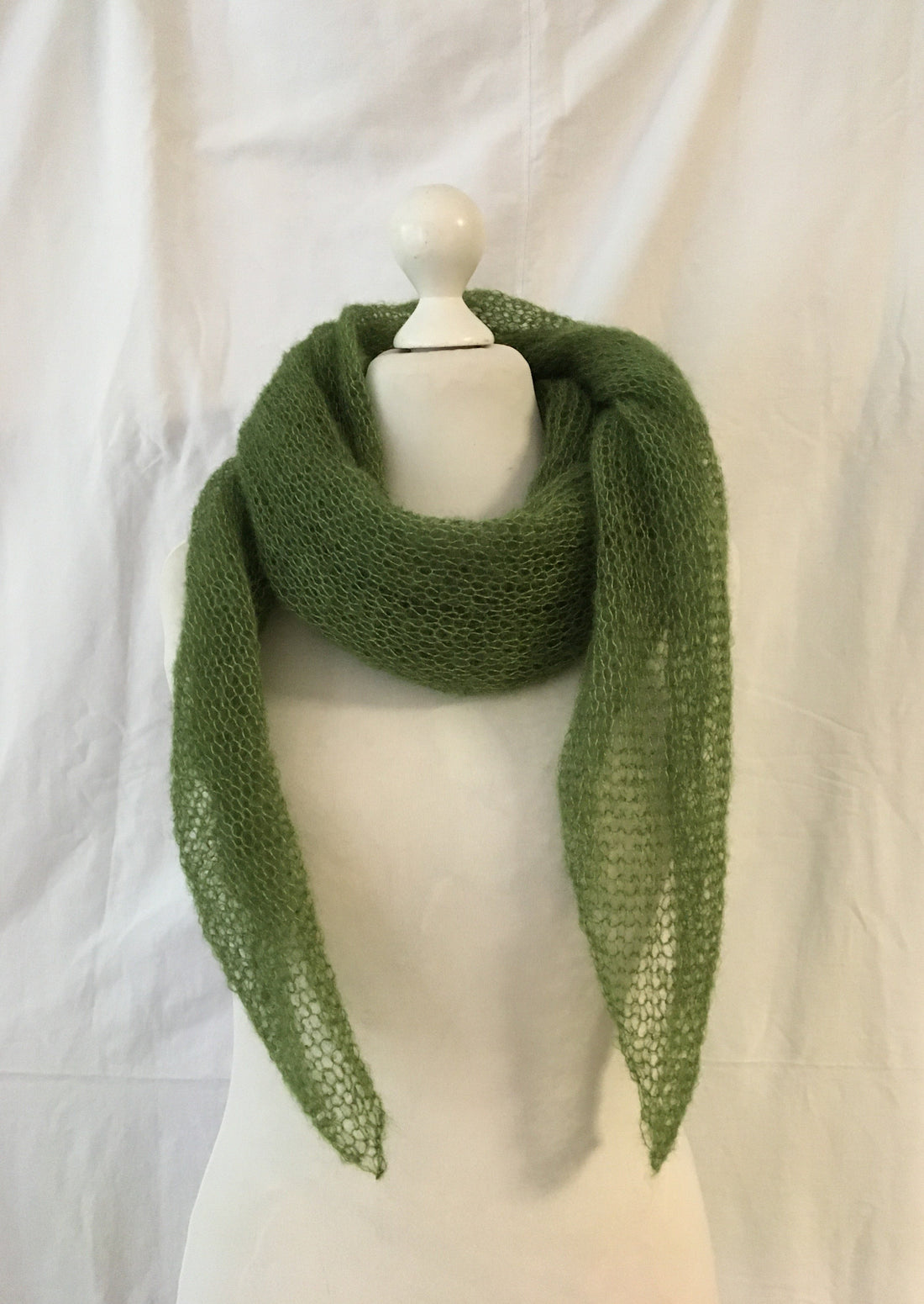 Schal Tuch Stola Absinth