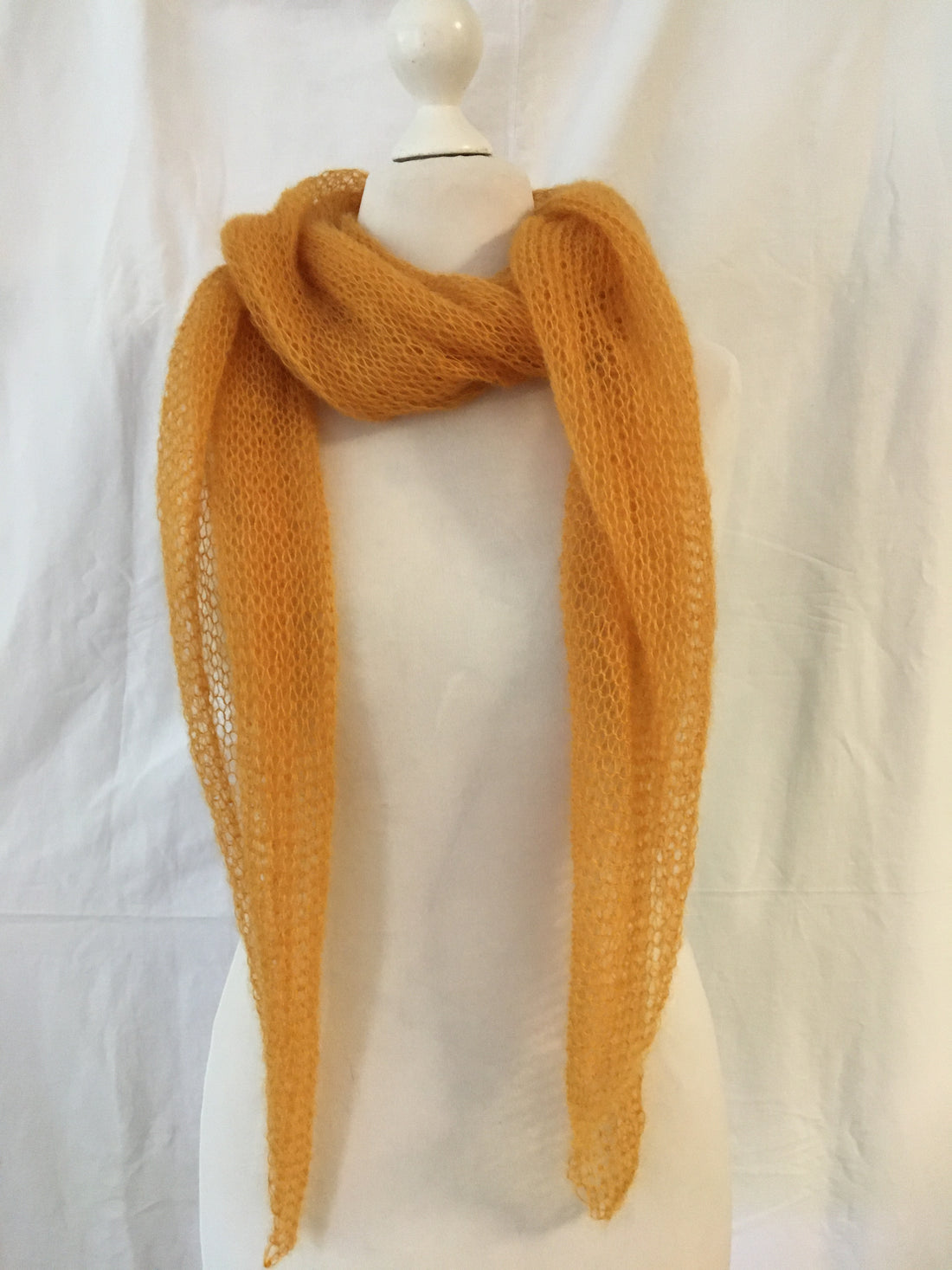 Schal Tuch Stola Curry