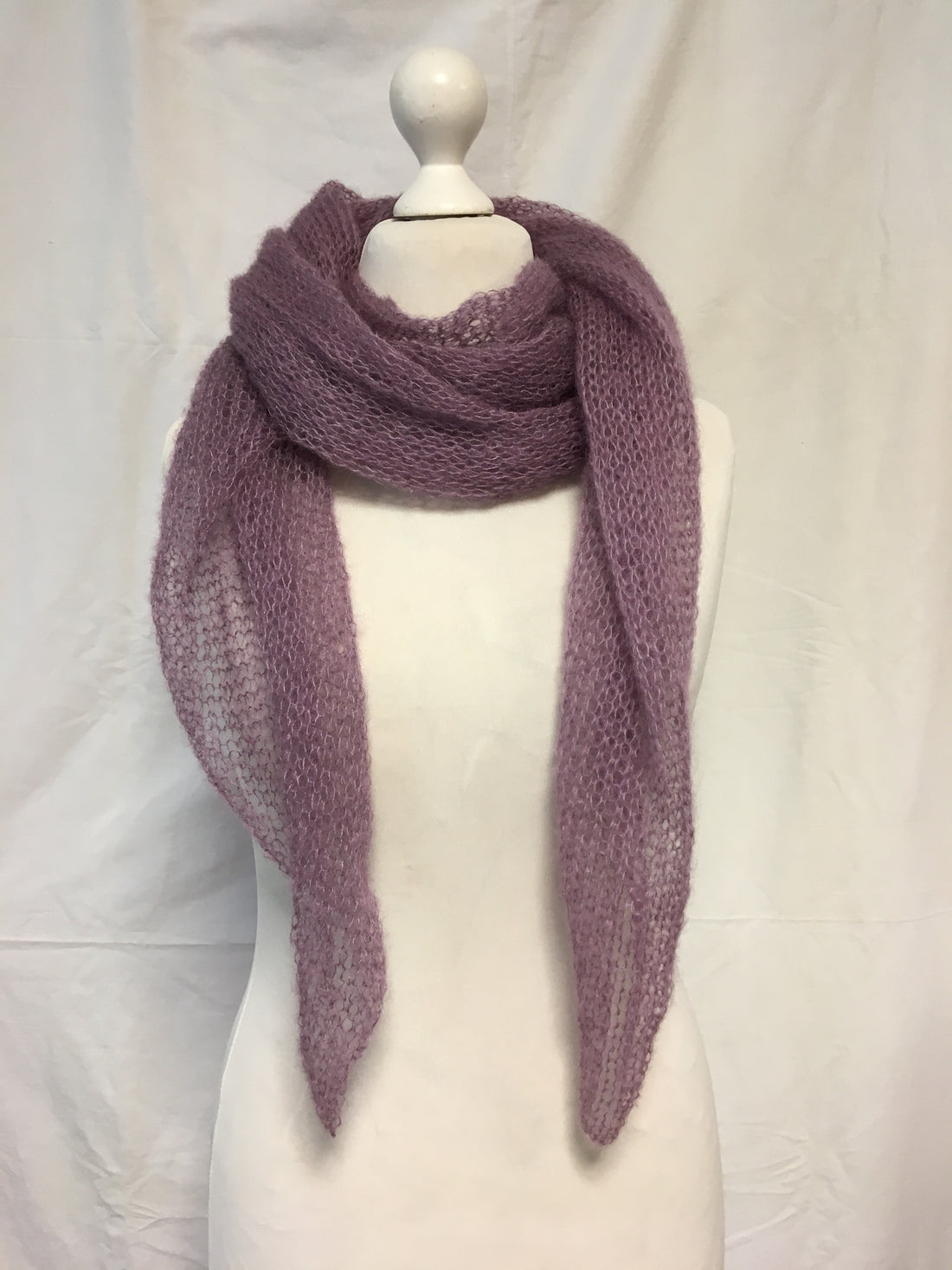 Schal Tuch Stola Mauve