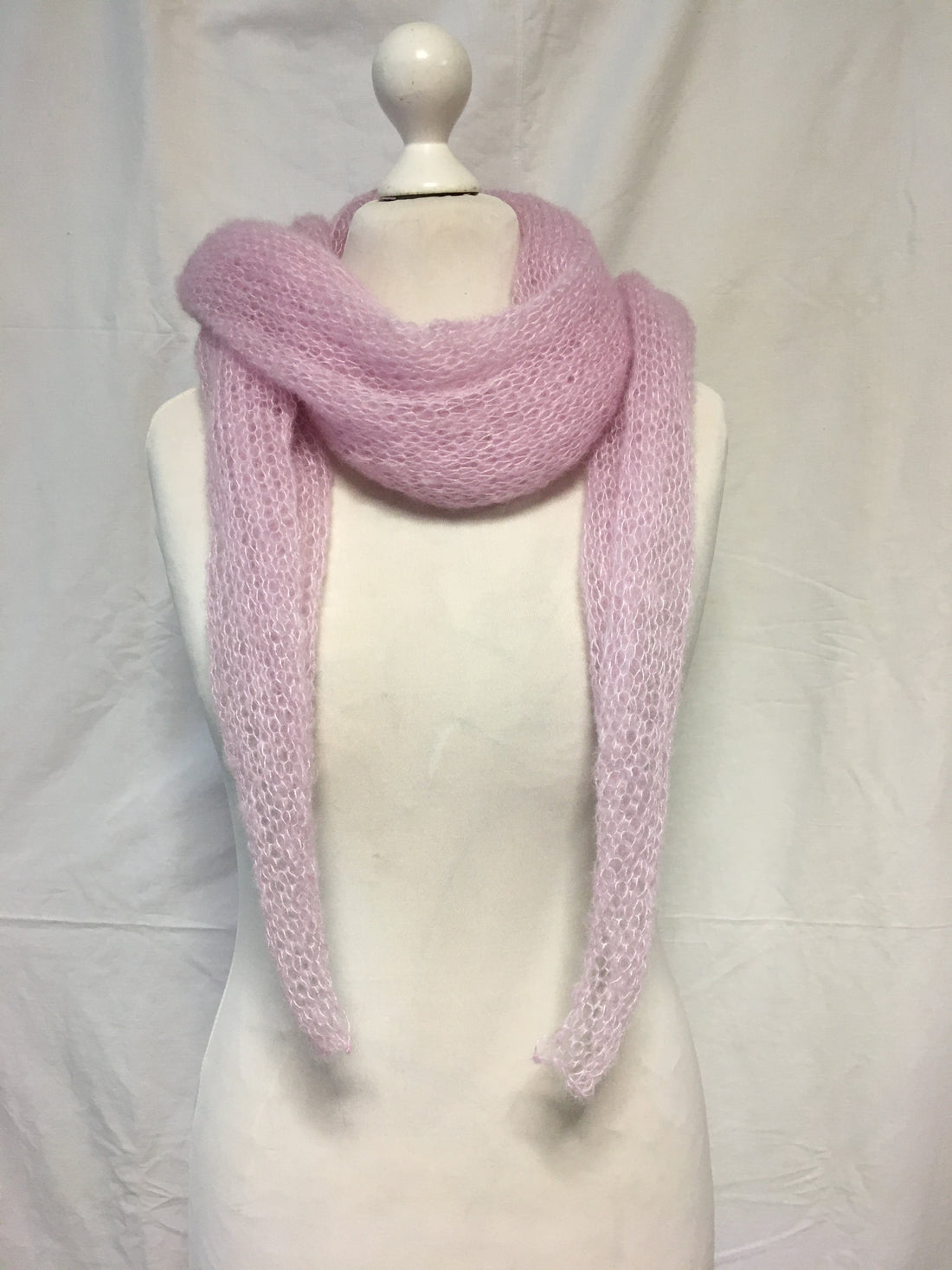 Schal Tuch Stola Hellrosa