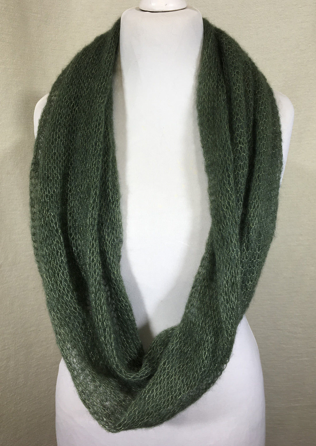 Kidmohair-Seiden Loop Tanne