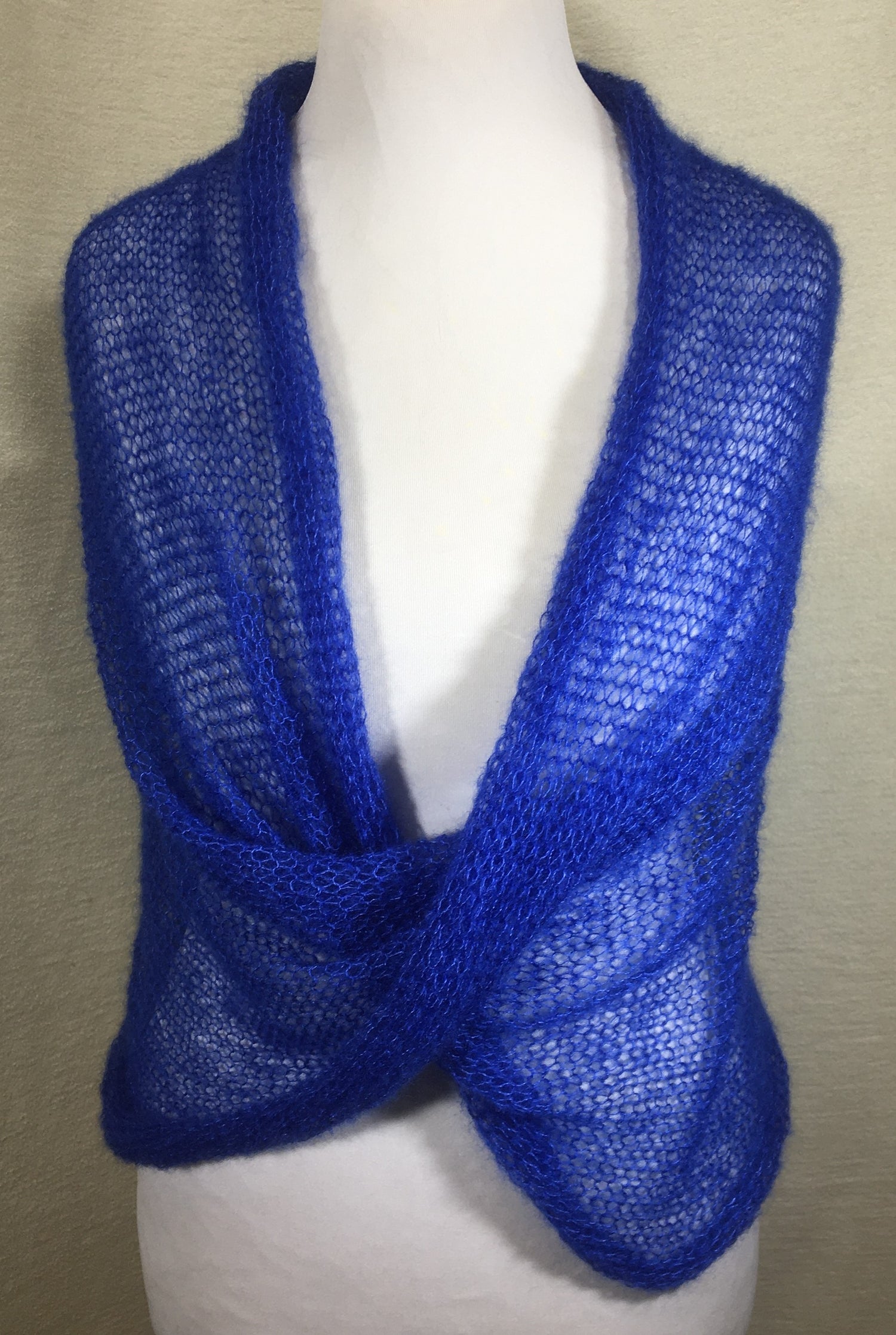 Kidmohair-Seiden Loop Royal