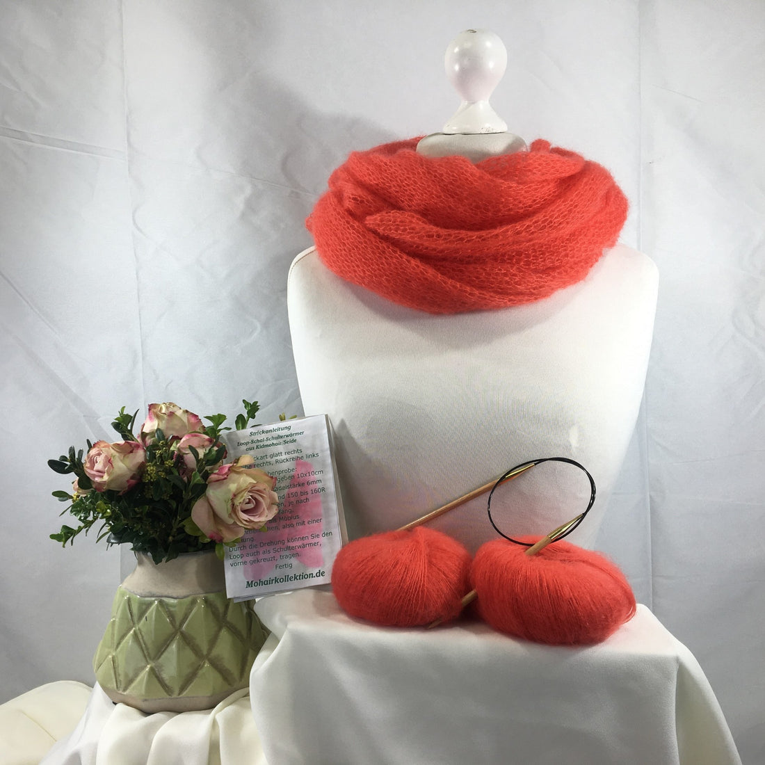 Strick-Set Loop Melone